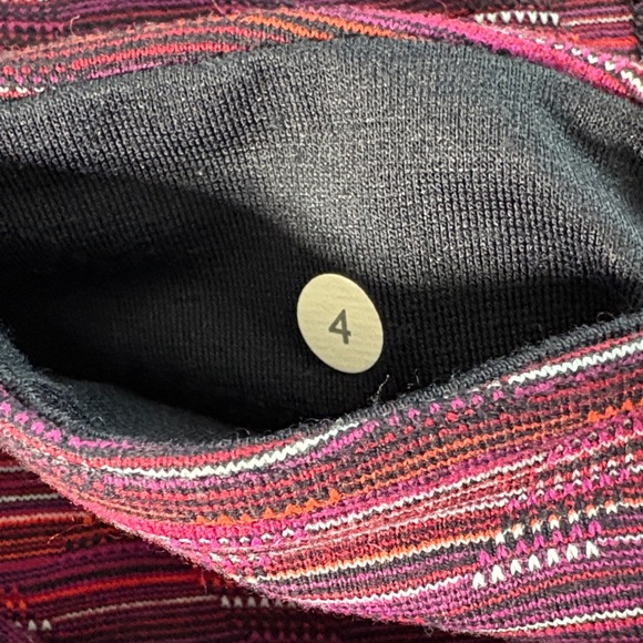 Lululemon Athletica Wunder Under Striped Leggings - Picture 4 of 7